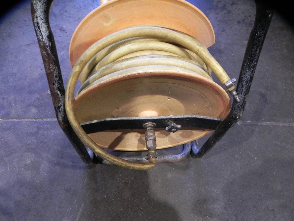 compressorslang slangenhaspel ca 25 m, Ophalen, Gebruikt, Overige typen