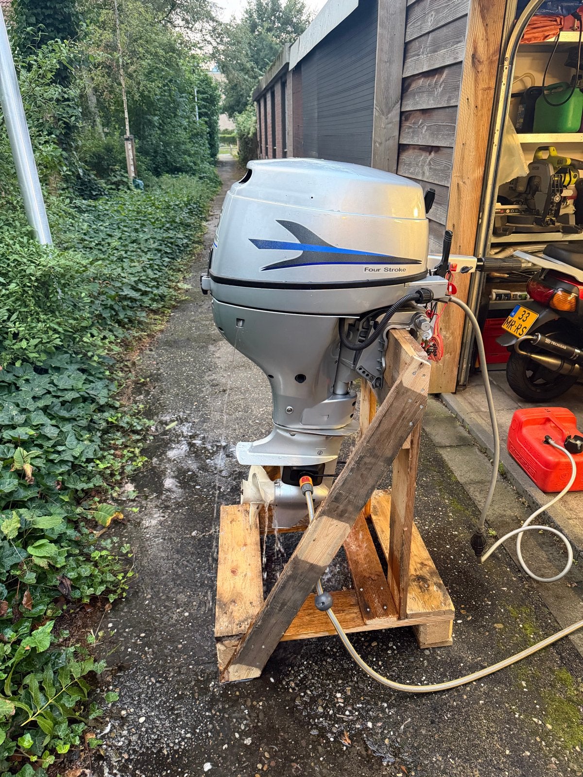 Sail 15 PK Four Stroke Buitenboordmotor, Ophalen of Verzenden, Gebruikt