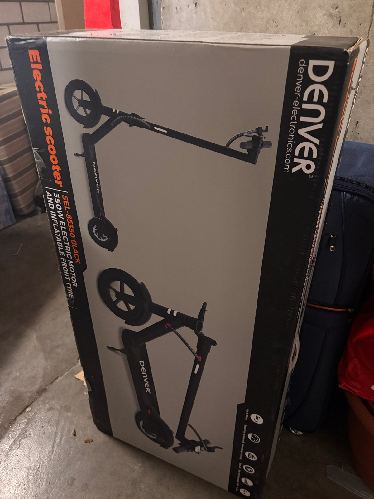 Denver electric step, Ophalen of Verzenden, Gebruikt, Elektrische step (E-scooter)