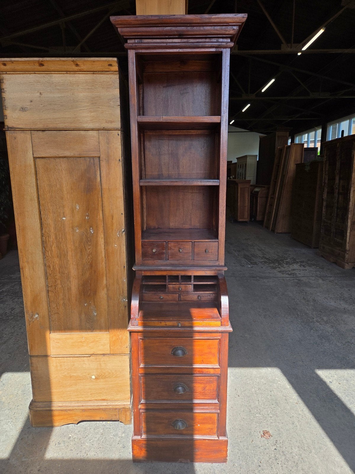 prachtige secretaire ~ boekenkast ~ kantoorkast, Ophalen