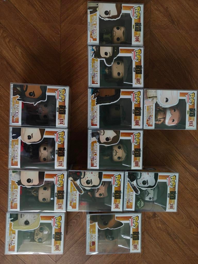 The Walking Dead Funko Pop! Collectie (12 stuks), Verzenden, Nieuw