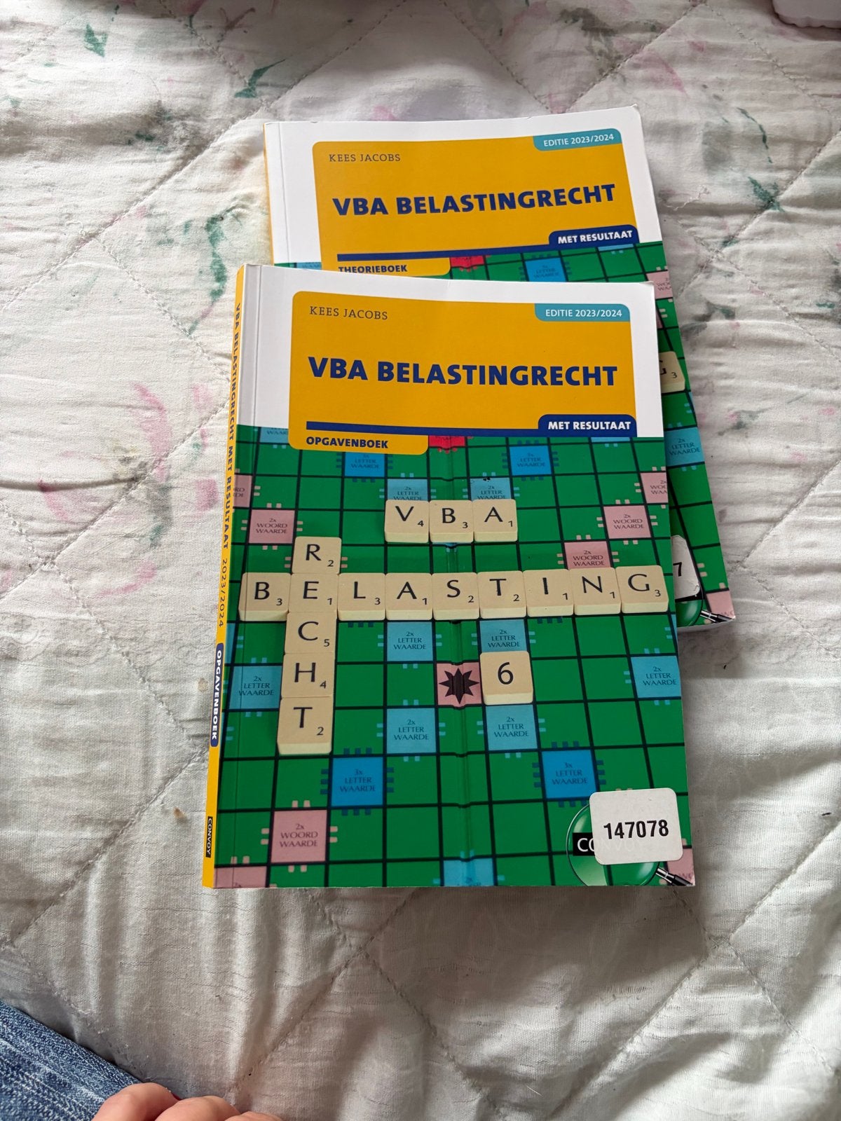 VBA Belastingrecht Theorieboek & Opgavenboek 2023/2024, Boeken, Ophalen of Verzenden, Gamma, Zo goed als nieuw, HBO