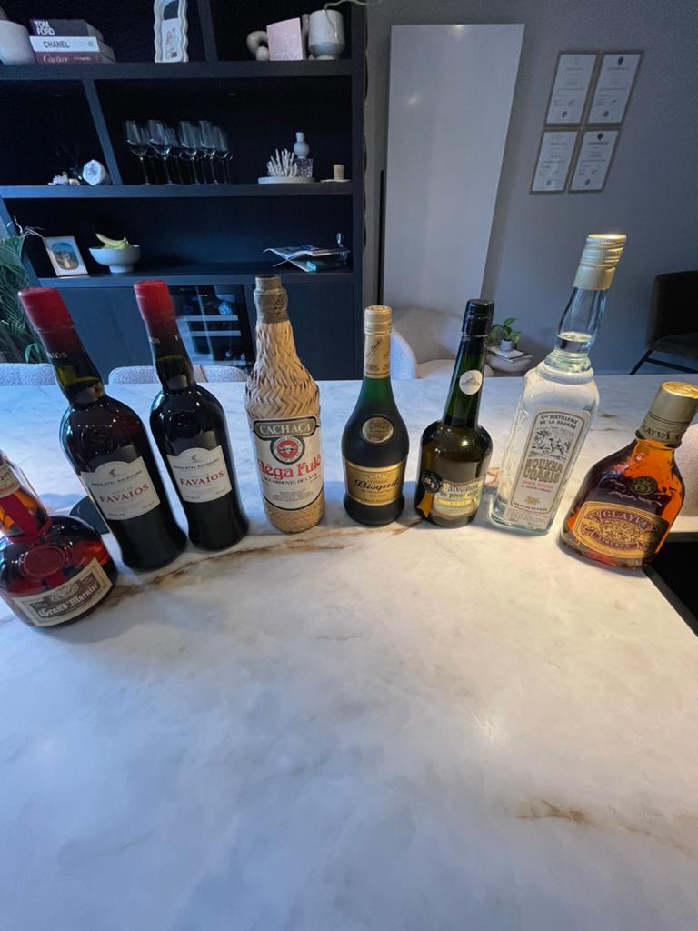 Vintage sterke drank collectie uit de jaren 80/90, Ophalen of Verzenden, Overige gebieden, Overige typen