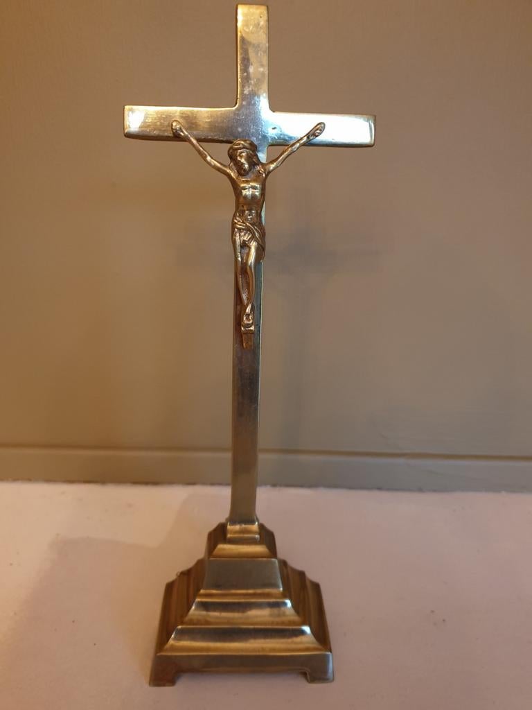 Antiek kruisbeeld, Ophalen of Verzenden