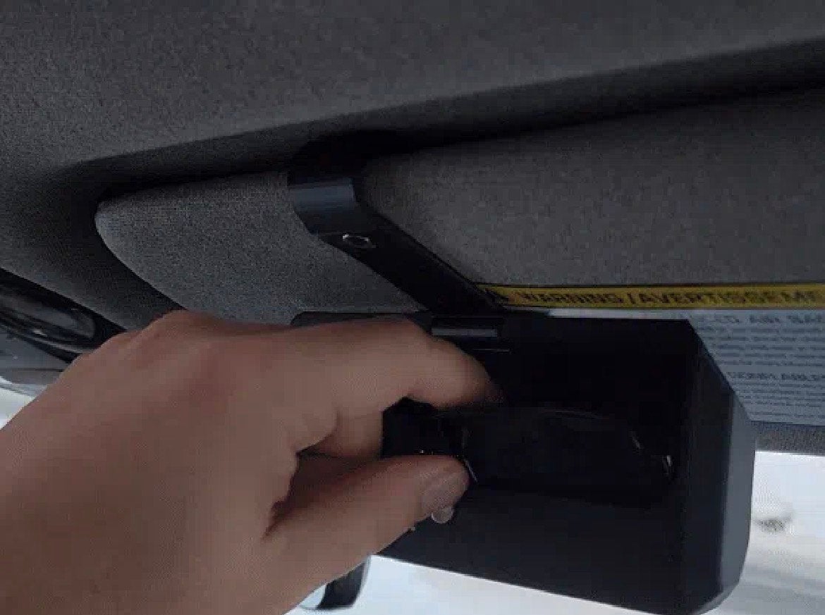 Zonnebrilhouder voor Auto Zonneklep – Snel met Één Hand, Ophalen of Verzenden, Nieuw