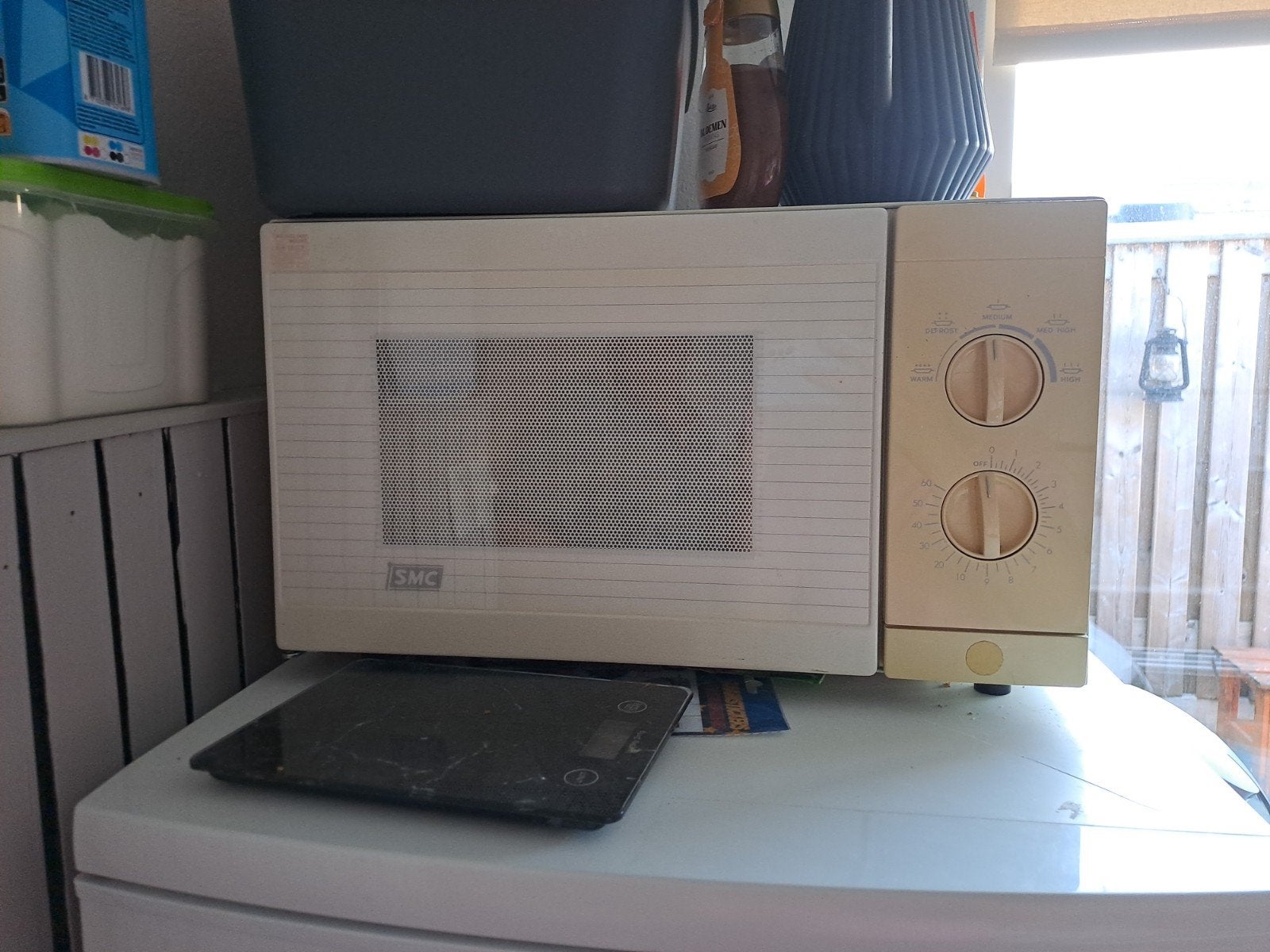 SMC Magnetron - Gebruikt, werkt nog goed, Witgoed en Apparatuur, Ophalen, Gebruikt, Magnetron, Draaiplateau