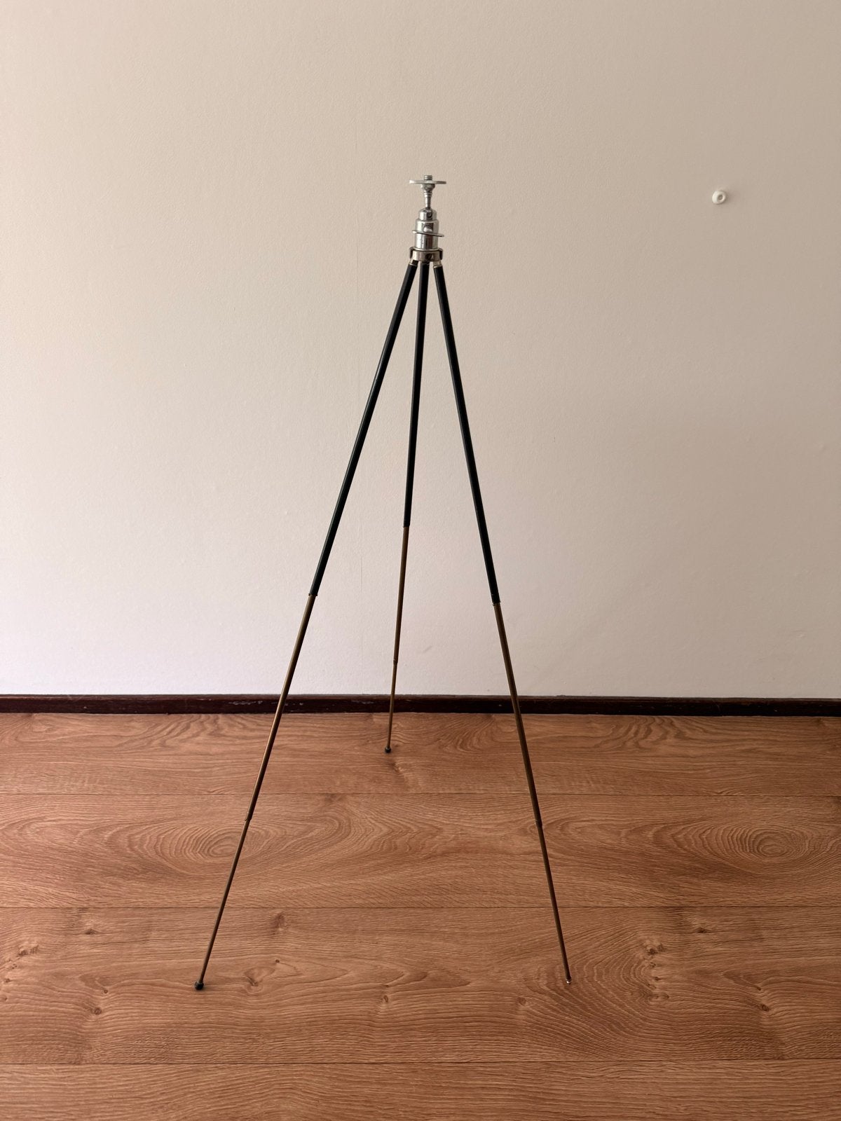 Oud camera statief - Vintage driepoot, Ophalen, 125 cm of minder, Driepoot, Inklapbaar
