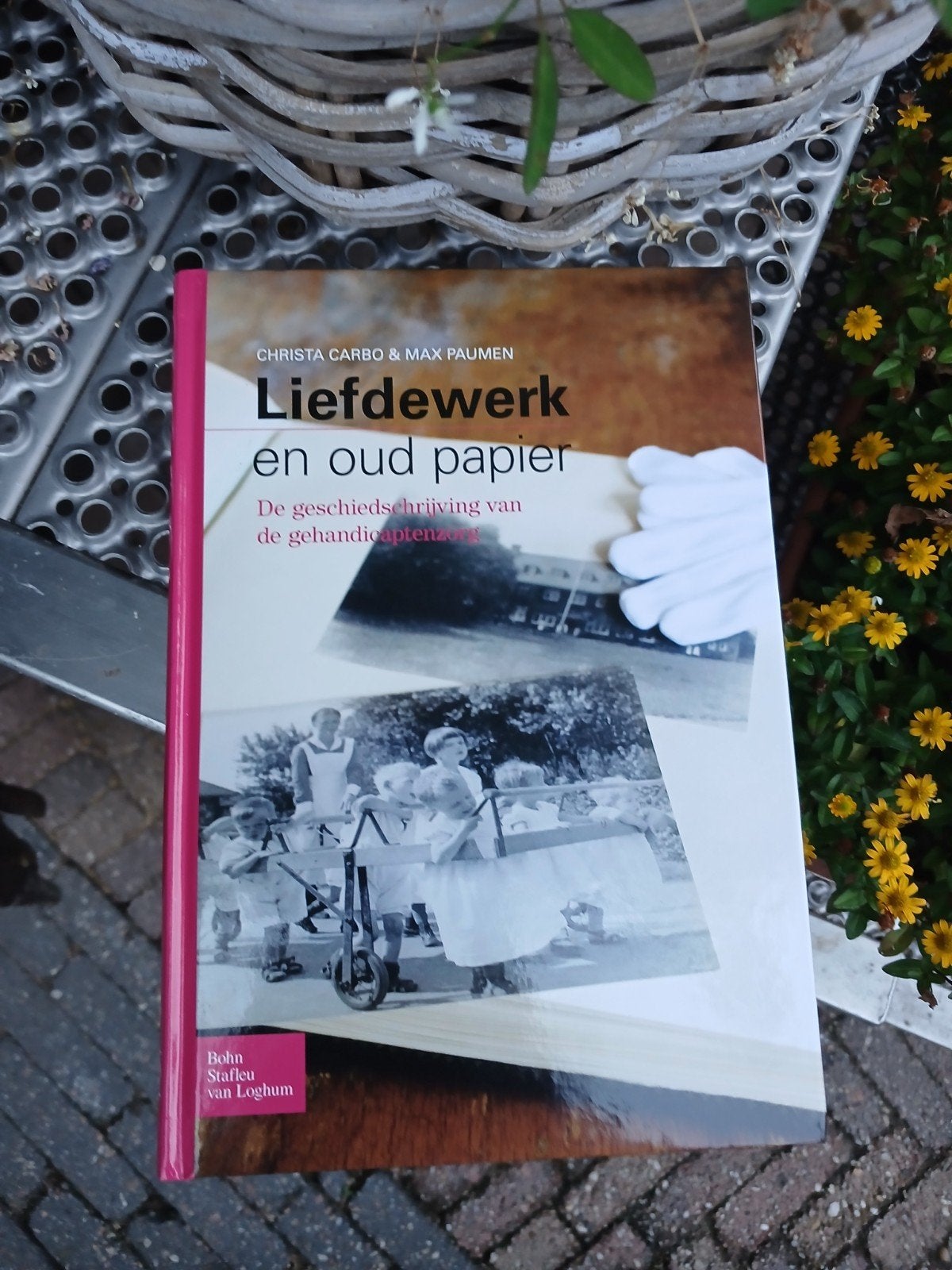 Liefdewerk en oud papier - Geschiedenis gehandicaptenzorg, Ophalen of Verzenden, Zo goed als nieuw, Christa Carbo & Max Paumen