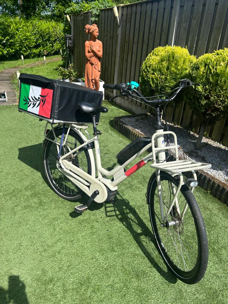 Batavus Quip E-go/bezorgfiets/transportfiets/boshmotor, Fietsen en Brommers, Overige merken, Gebruikt, Ophalen of Verzenden, 51 tot 55 cm