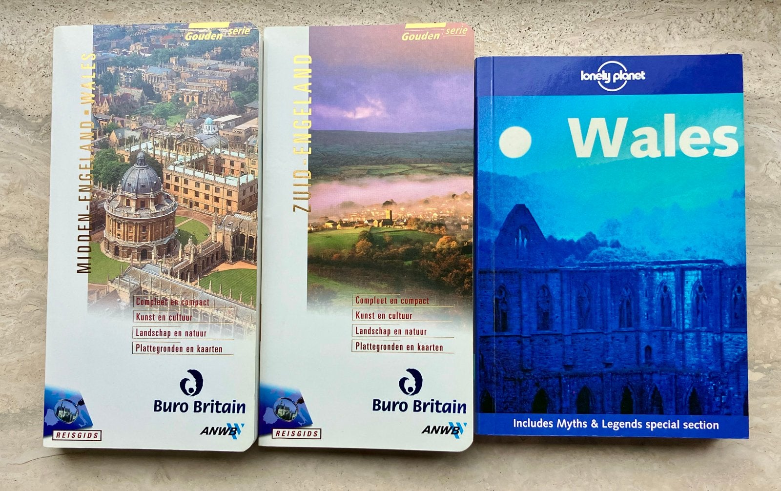 Reisgidsen Engeland en Wales - ANWB & Lonely Planet, Boeken, Reisgidsen, Europa, Ophalen of Verzenden, Zo goed als nieuw, Reisgids of -boek