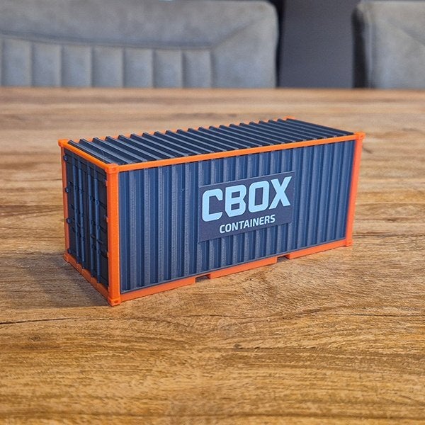 Zeecontainer 20ft met Gekleurde Randen – 1-50, Ophalen of Verzenden, Nieuw, Bus of Vrachtwagen, Tekno