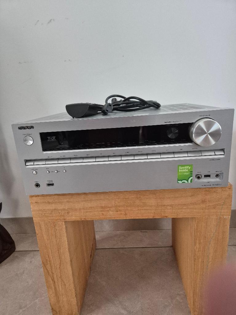 Onkyo receiver TX - NR717 voor handyman, Ophalen, Zo goed als nieuw, 60 tot 120 watt, Stereo