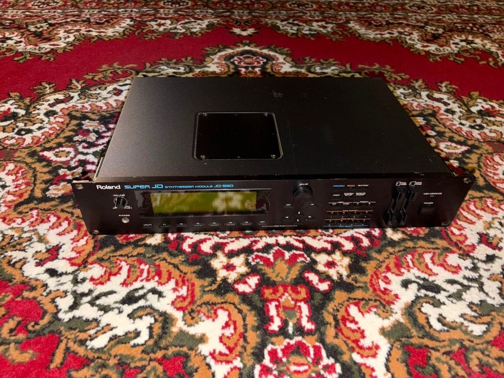 Roland JD-990 + Roland SR-JV80-04, Ophalen of Verzenden, Zo goed als nieuw, Overige aantallen, Roland