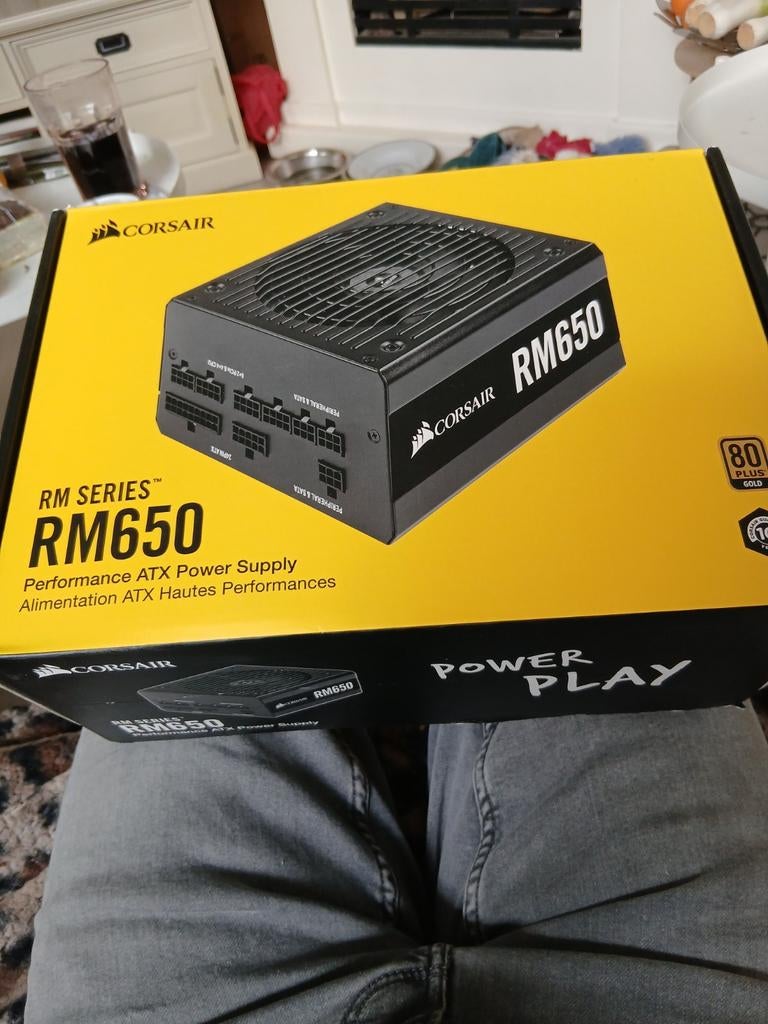 Corsair RM650 RM Series ATX Voeding - 650W 80 PLUS Gold, Ophalen