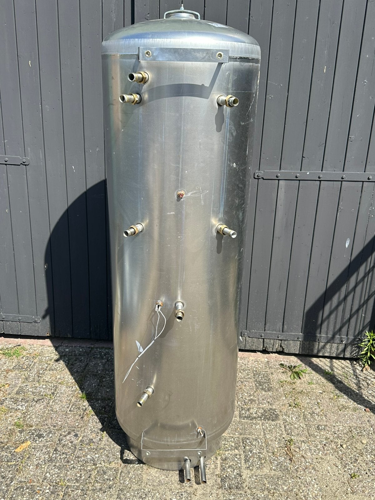 Atag 400 liter RVS boiler met 3 warmtewisselaars, 100 liter of meer, Zo goed als nieuw, Onbekend, Boiler