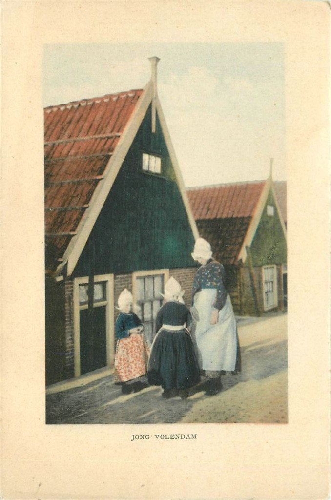 701-393-033 Volendam, Verzenden, Voor 1920, Noord-Holland