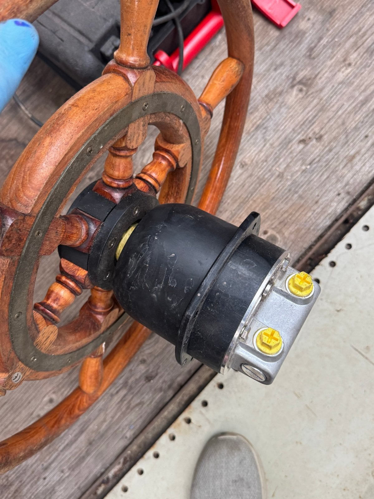 LS Stuurpomp voor boten tot 10 meter, Watersport en Boten, Ophalen of Verzenden, Gebruikt, Motor en Techniek