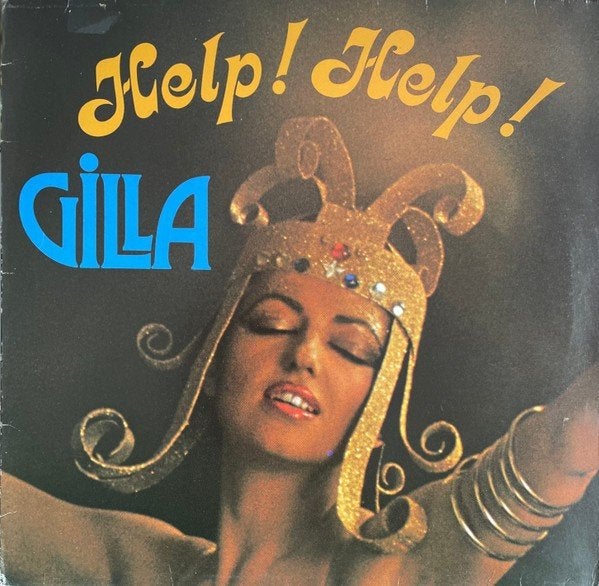 Ruil of koop Gilla "Help! Help!" (LP 1977 Blue Label), LP, Gebruikt, Ophalen of Verzenden, 12 inch