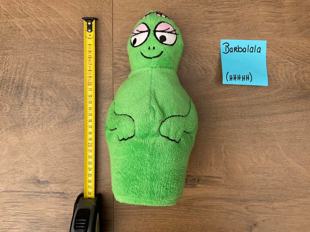 Nieuwe zgan groene (Barbapapa) Barbalala knuffel 27cm, Ophalen, Overige figuren, Nieuw, Beeldje of Figuurtje