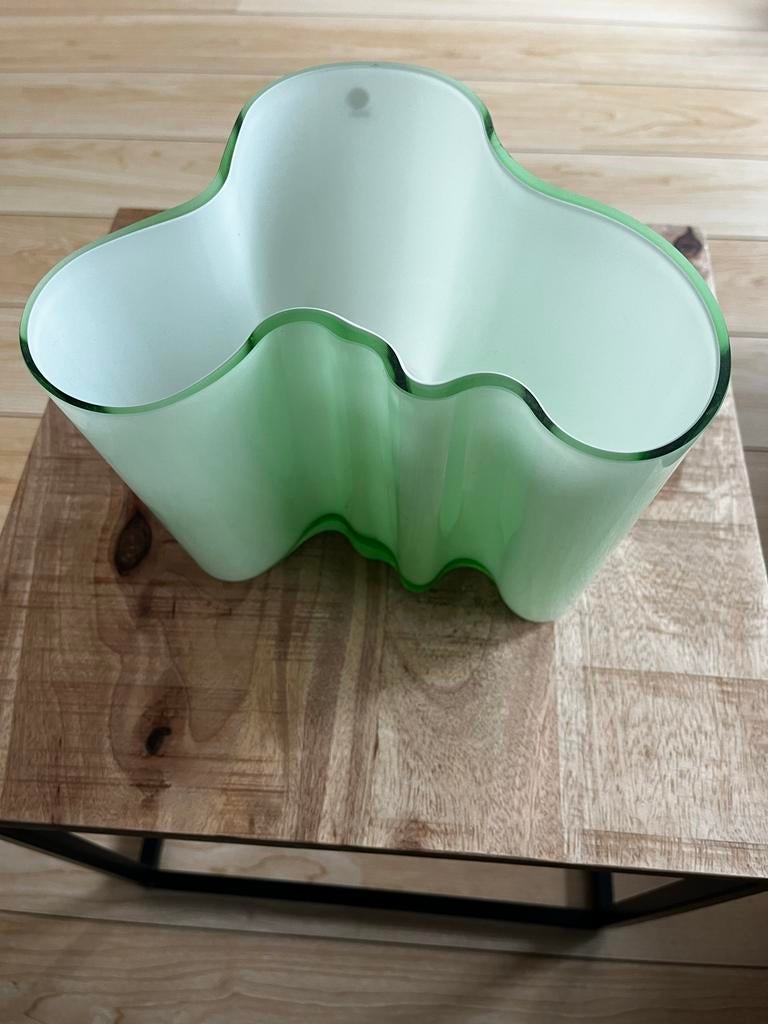 Iittala Aalto Vazen in verschillende kleuren, Blauw, Ophalen of Verzenden, Minder dan 50 cm, Glas