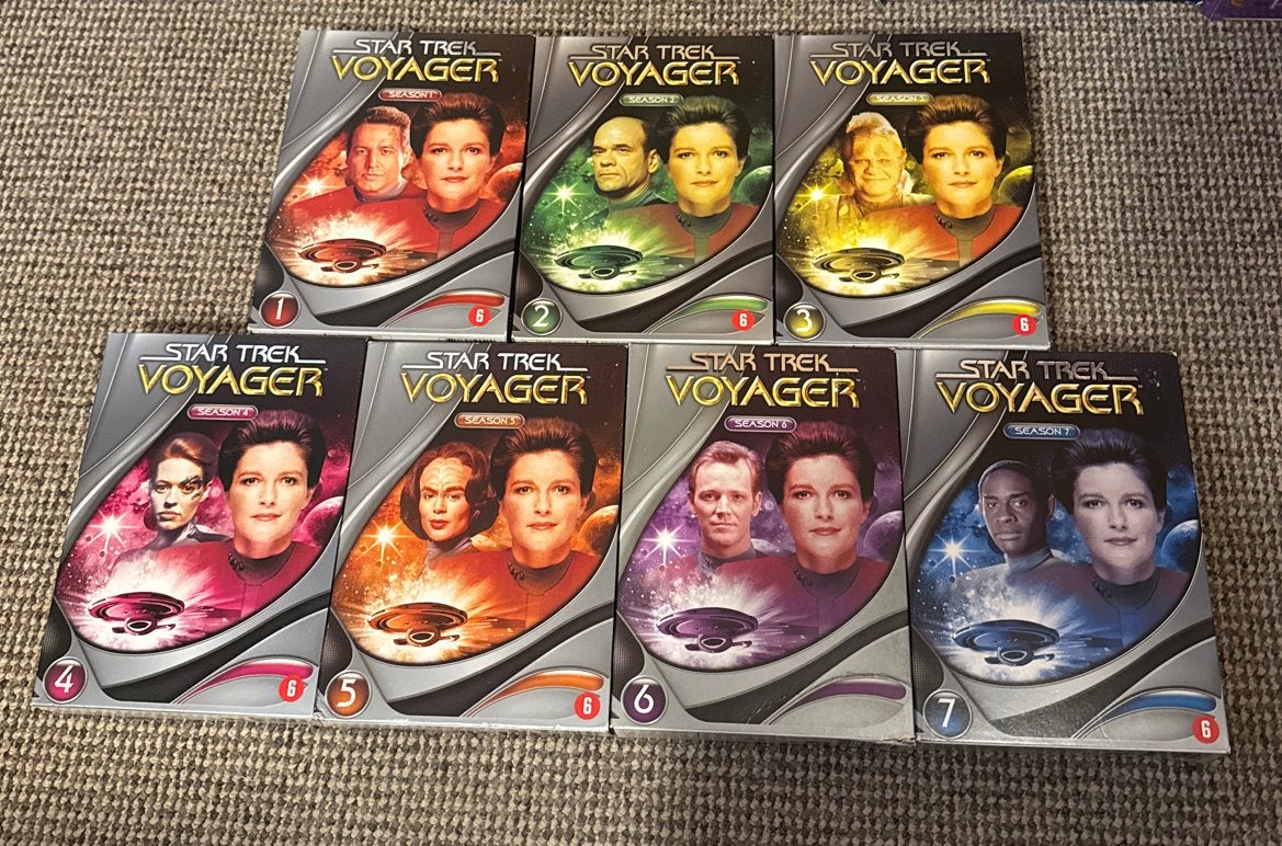 Star Trek Voyager Complete Serie, Seizoen 1 t/m 7, NLO, Engels, Nederlands, Science Fiction en Fantasy, Ophalen of Verzenden