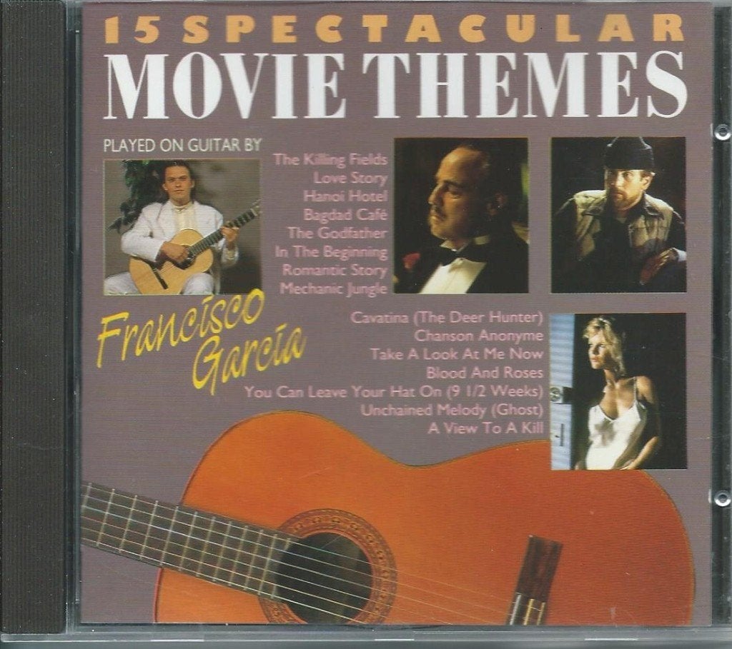 CD 15 Spectacular Movie Themes By Francisco Garcia, Cd's en Dvd's, Cd's | Filmmuziek en Soundtracks, Ophalen of Verzenden, Gebruikt