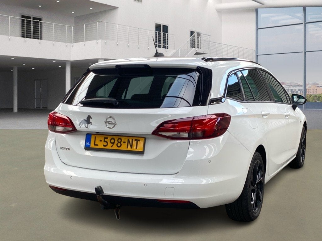 Opel Astra Sports Tourer 1.2 Business Elegance|BJ2021|6BAK|N, Gebruikt, Euro 6, 1199 cc, Wit