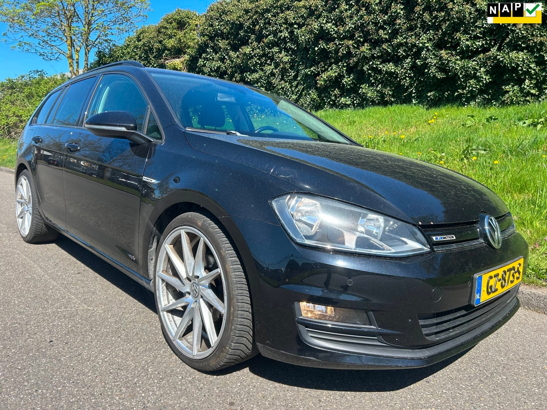 Volkswagen Golf Variant 1.6 TDI Clima - Navi - Cruise - 19 i, Auto's, Voorwielaandrijving, Gebruikt, Euro 6, Leder en Stof