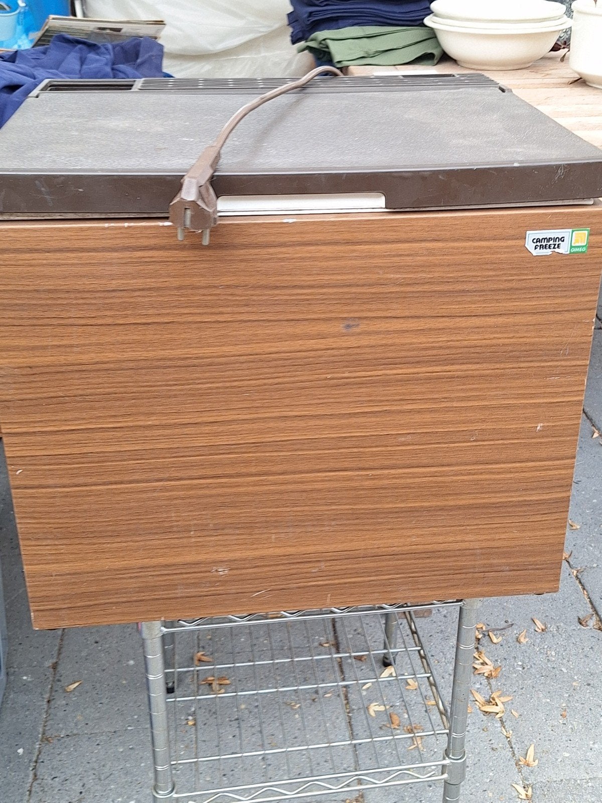 Vintage Campingaz Koelbox - Elektrisch, Ophalen, Gebruikt, Koelbox, Elektrisch