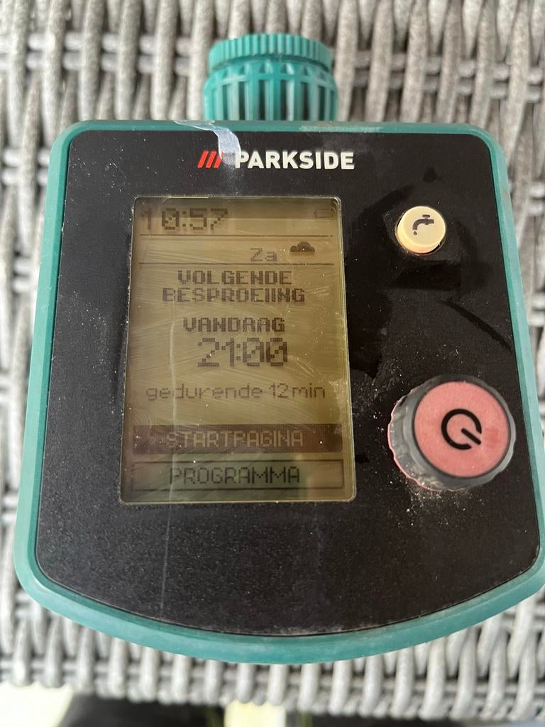 Parkside Watercomputer - Programmeerbare Besproeiingstimer, Tuin en Terras, Bewateringscomputers, Ophalen, Gebruikt