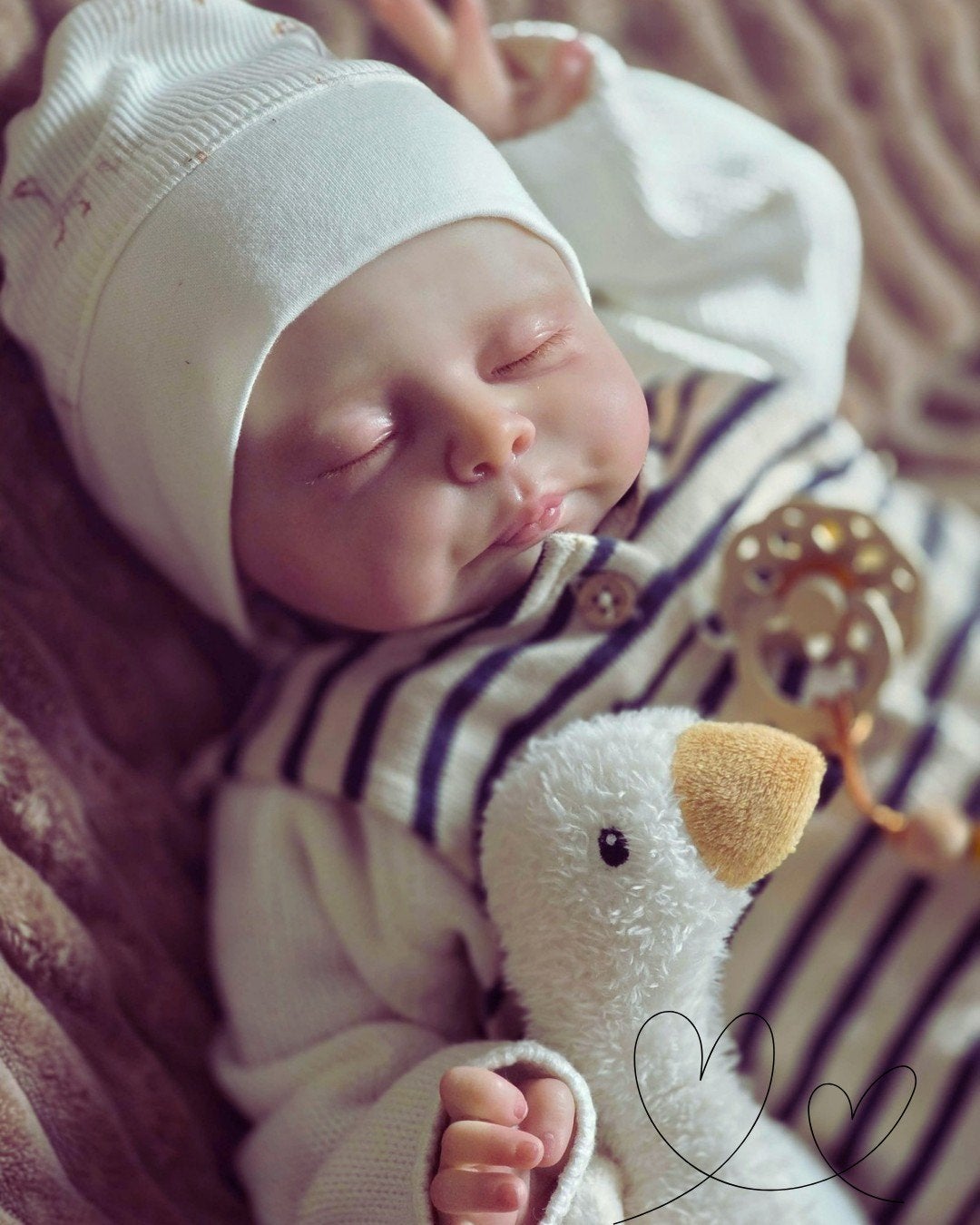 Reborn Christopher, Verzamelen, Poppen, Zo goed als nieuw, Babypop, Levensecht of Reborn, Ophalen of Verzenden