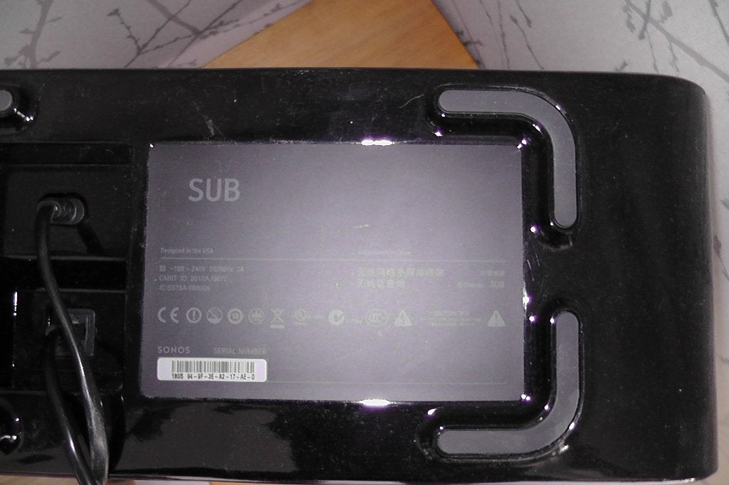 sonos sub