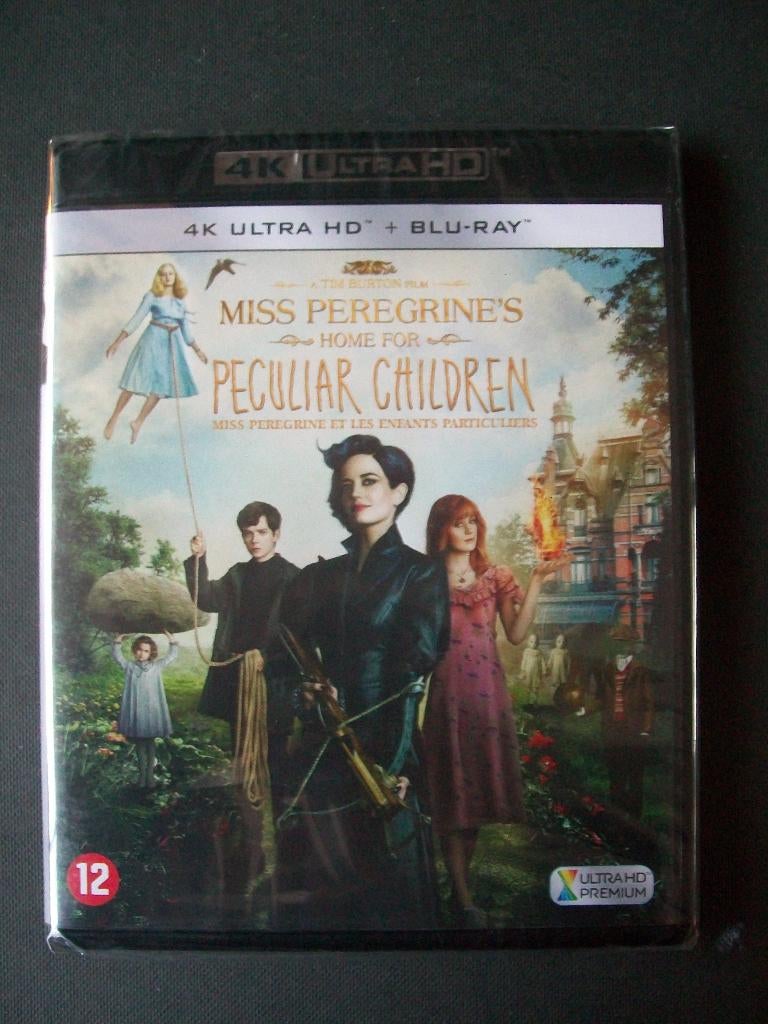 Blu-ray 4K Miss Peregrine’s Home For Peculiar Children seal, Verzenden, Nieuw in verpakking, Overige genres
