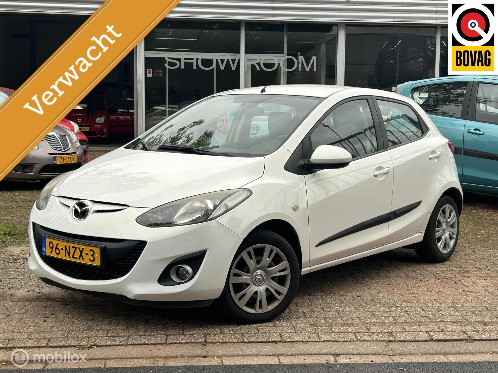 Mazda 2 1.3 TS, Auto's, Voorwielaandrijving, Euro 5, Stof, Gebruikt