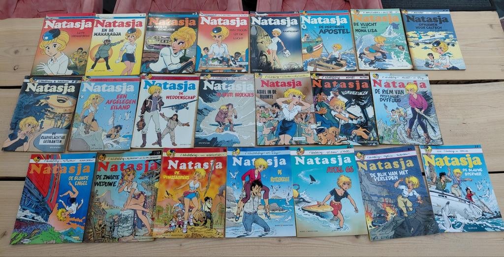 Natasja stripboeken collectie - diverse delen, Boeken, Stripboeken, Meerdere stripboeken, Ophalen of Verzenden, Gelezen
