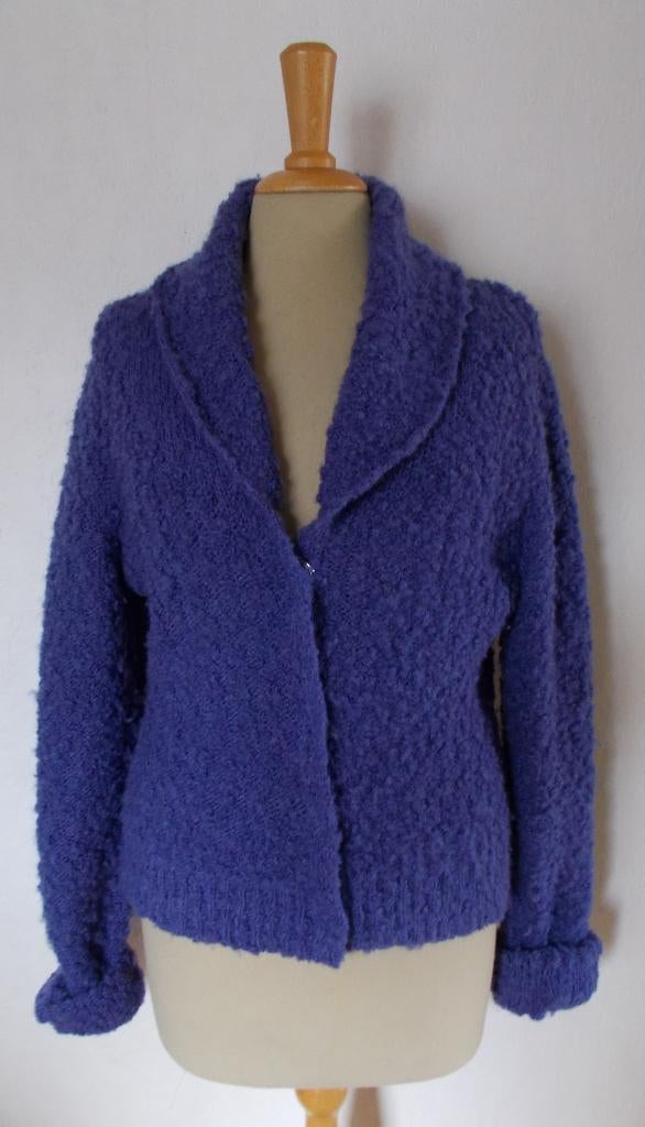Mooi lila/paars 95% wollen vest van Licento! M, Verzenden, Zo goed als nieuw, Maat 38/40 (M), Paars