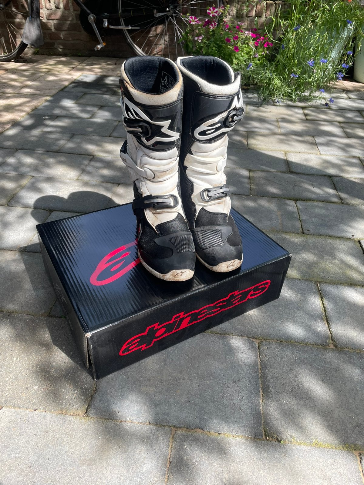 Alpinestars Tech7s, Motoren, Kleding | Motorkleding, Handschoenen, Heren, Kinderen, Tweedehands, Ophalen of Verzenden