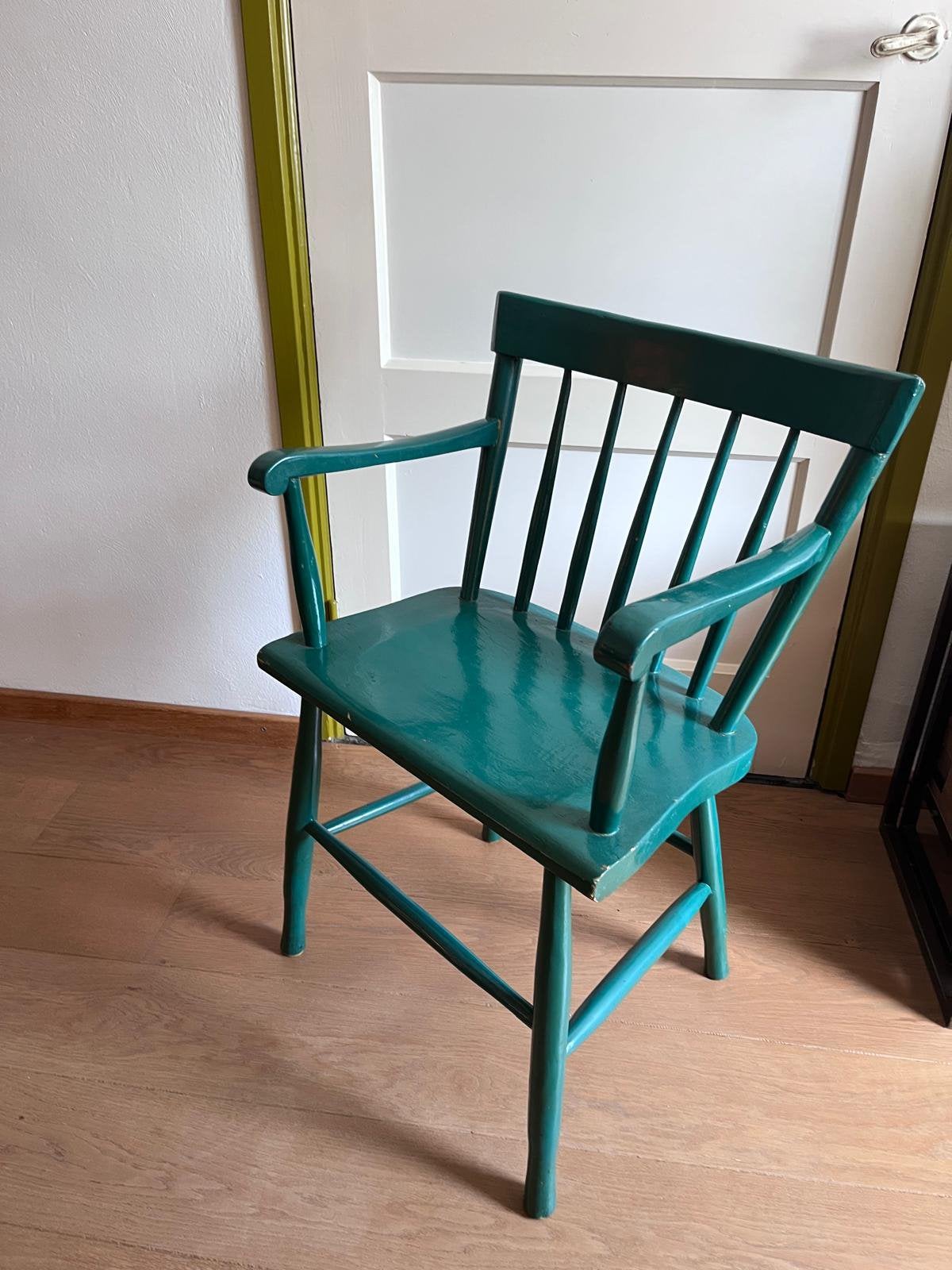 Twee Stoelen vintage hout, Ophalen, Zo goed als nieuw, Overige kleuren, Hout