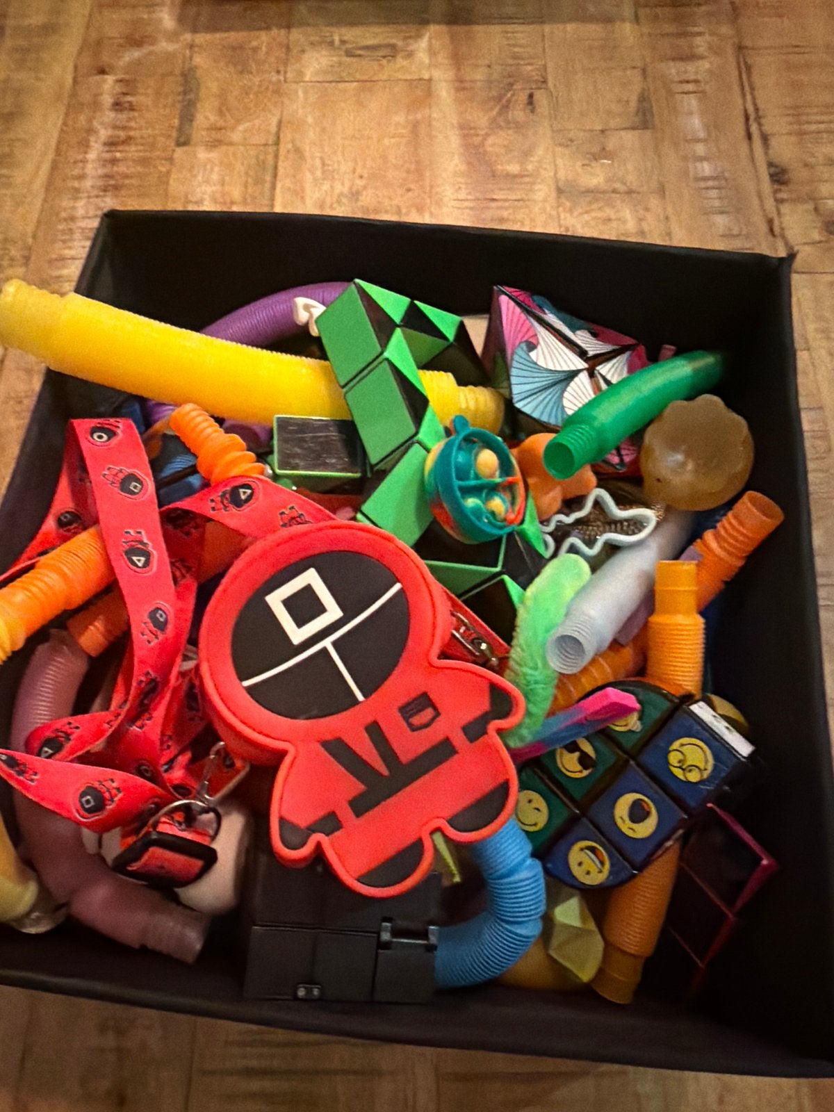 Grote collectie van circa 65 fidget toys, Ophalen of Verzenden, Gebruikt, Jongen of Meisje