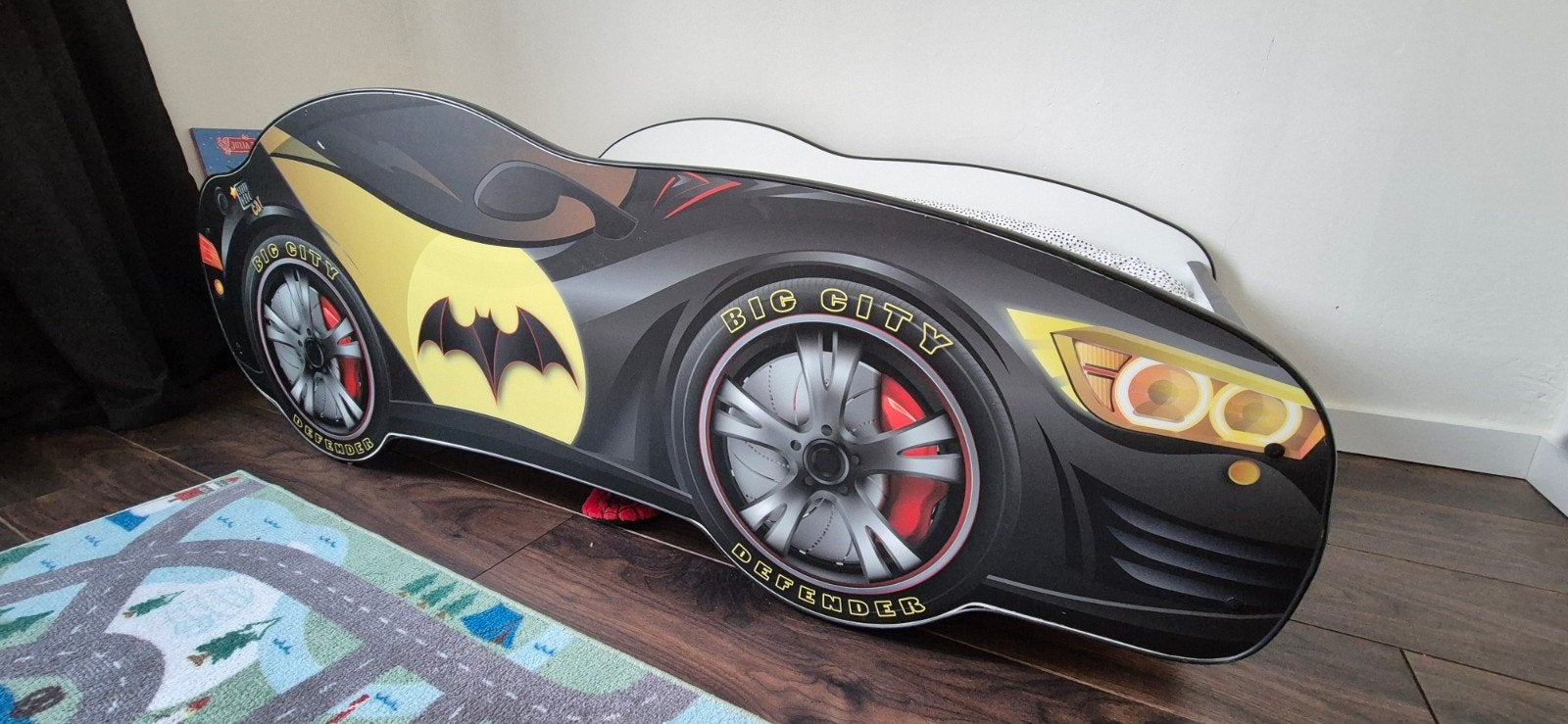 Batman kinderbed, Kinderen en Baby's, 70 tot 85 cm, Zo goed als nieuw, 160 tot 180 cm, Ophalen