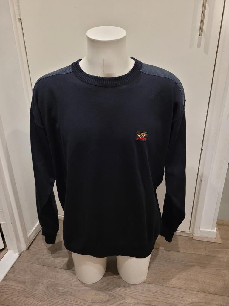 Nette donker blauwe Paul & Shark trui maat 2XL XXL, Blauw, Overige maten, Ophalen of Verzenden, Zo goed als nieuw