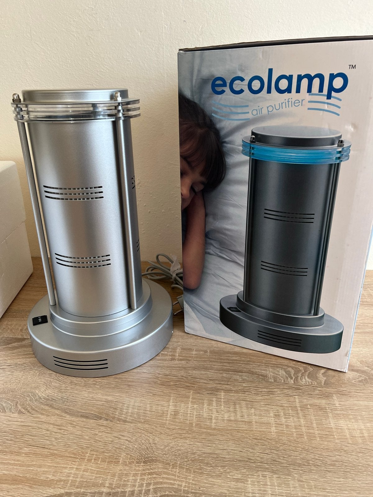 Ecolamp Luchtreiniger - Voor schone en gezonde lucht, Ophalen of Verzenden, Zo goed als nieuw, Luchtreiniger