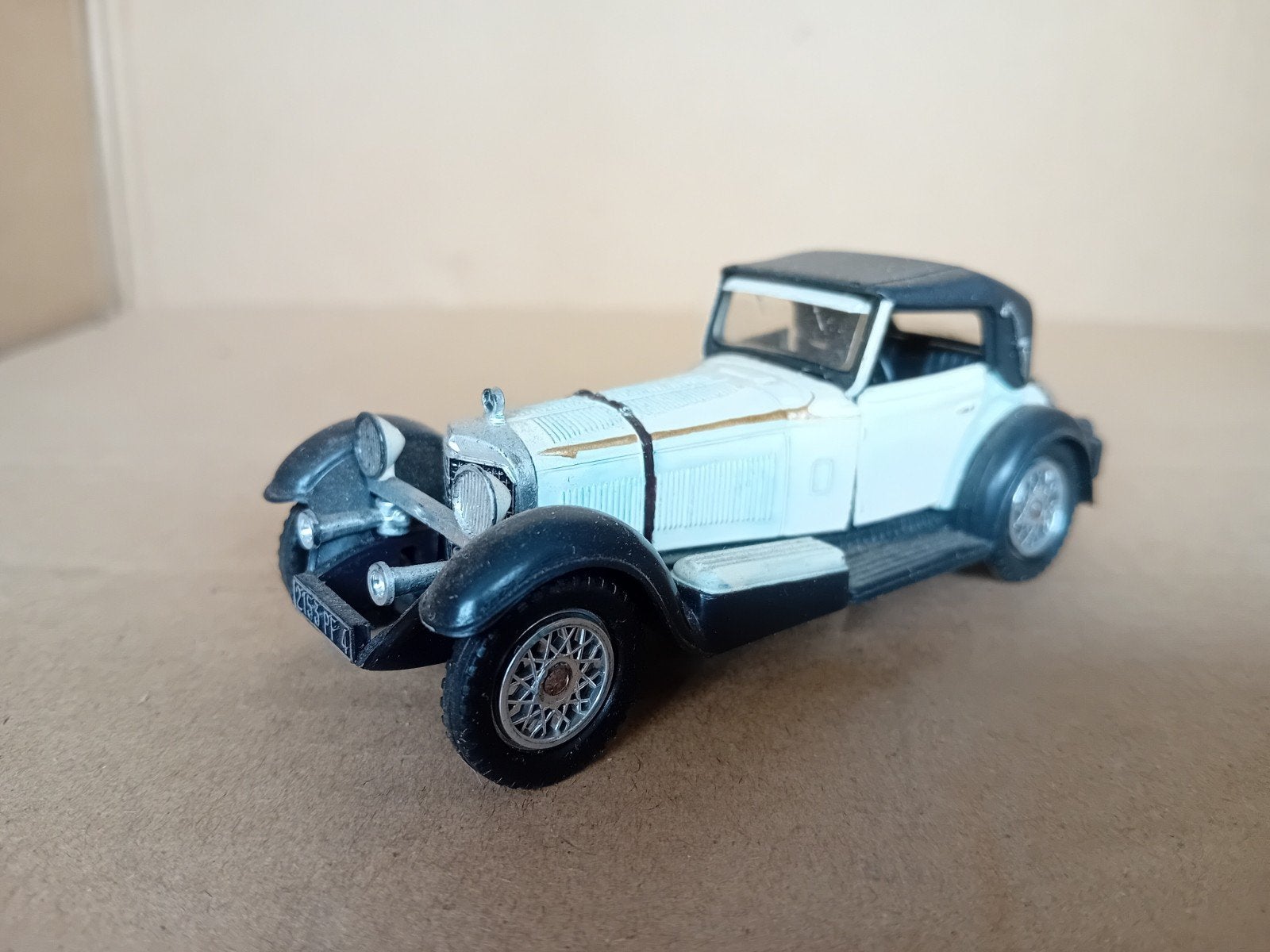 Norev Mercedes SSK 1928 Schaal 1:50 Modelauto, Ophalen of Verzenden, Auto, Norev