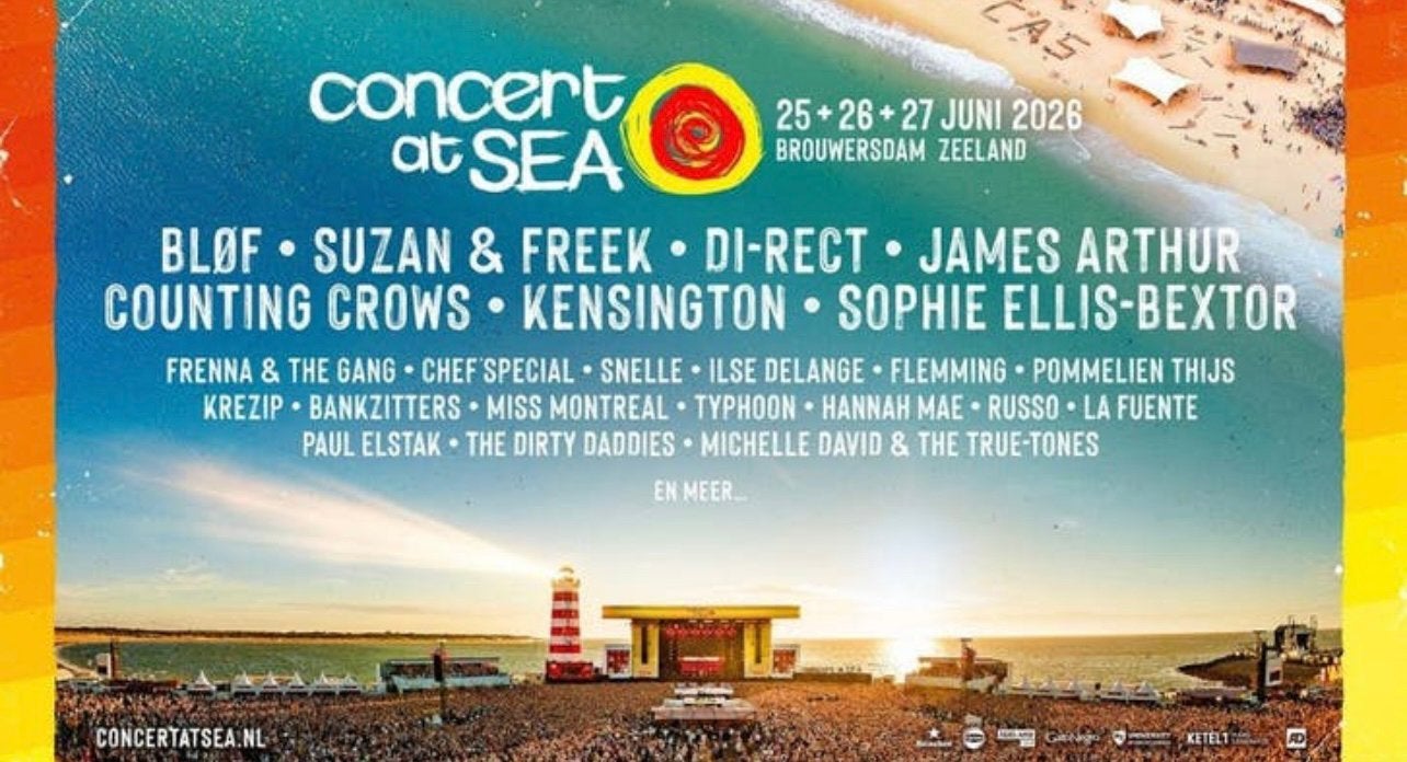 Concert at sea ticket vrijdag 26 juni 2026, Tickets en Kaartjes, Eén persoon, Juni