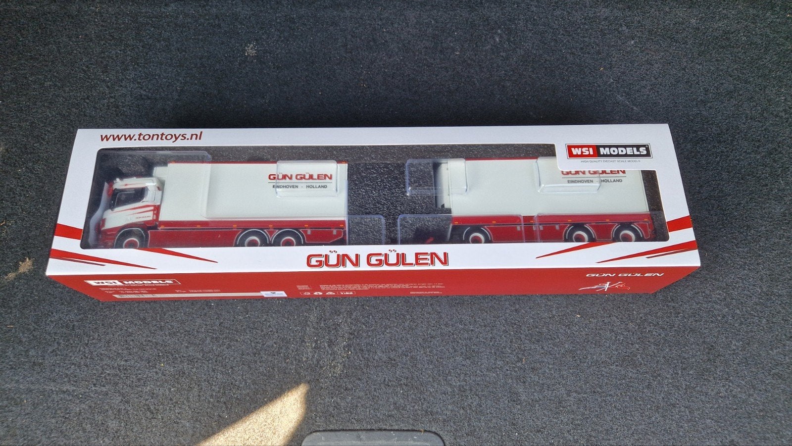 Scania Gun Gulen WSI NIEUW, Ophalen of Verzenden, Nieuw, Bus of Vrachtwagen, Wsi