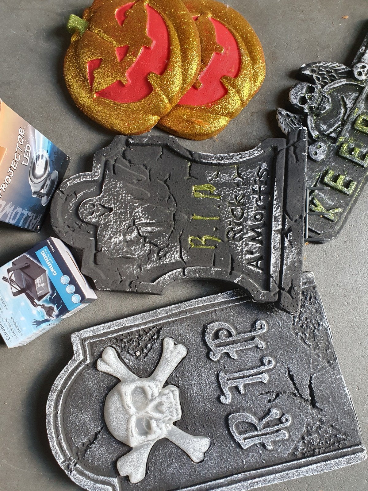 Halloween set, Ophalen of Verzenden, Gebruikt, Halloween of Griezel