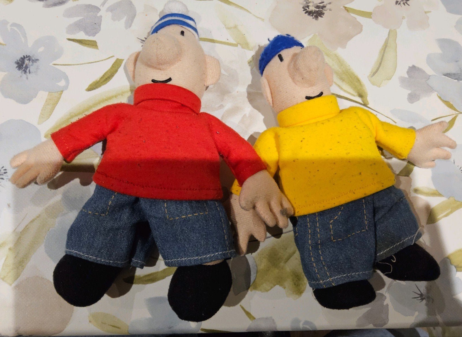 Buurman en Buurman knuffels - Set van 2, Gebruikt, Overige merken, Overige karakters, Overige typen