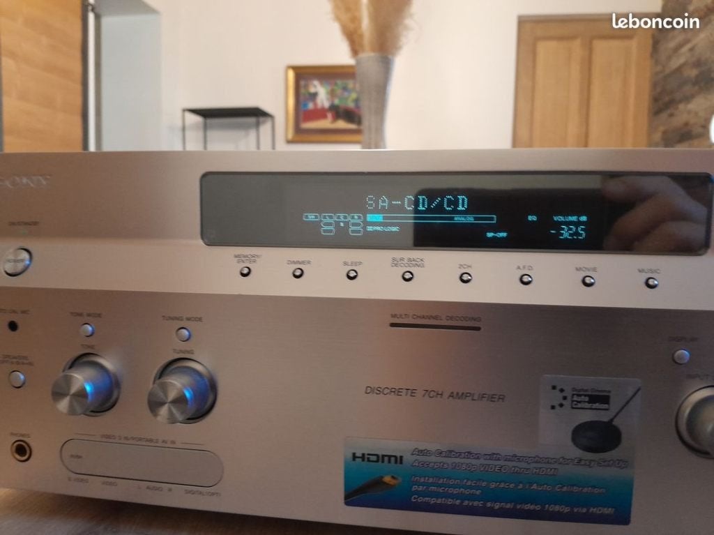sony str-da1200es, Ophalen, Zo goed als nieuw, Sony, 120 watt of meer