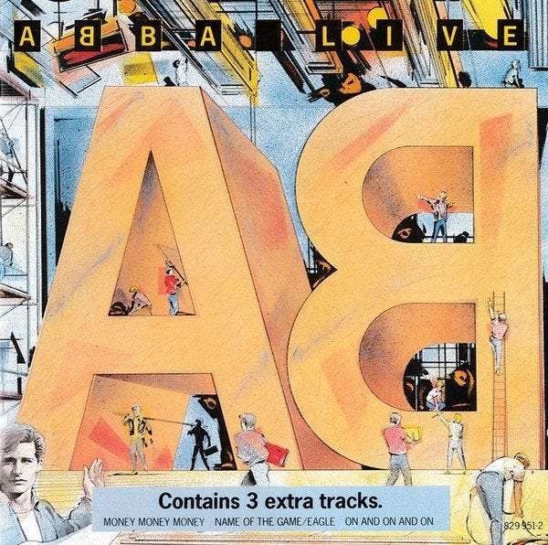 ABBA – Live cd + 3 extra tracks, Cd's en Dvd's, Ophalen of Verzenden, 1980 - 1989, Zo goed als nieuw