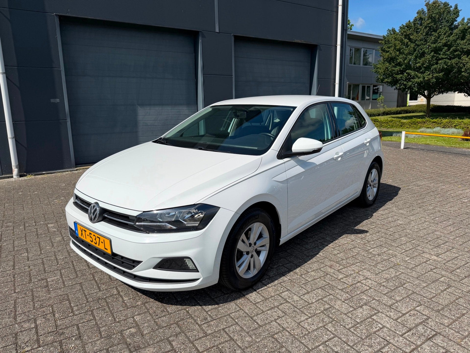Volkswagen Polo 1.0 TSI Comfortline Business Automaat 2018, Auto's, Stof, Gebruikt, 95 pk, Start-stop-systeem